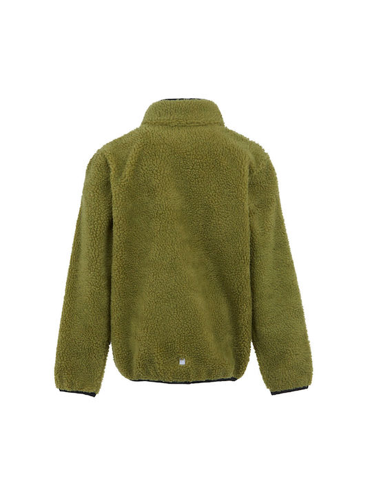 Regatta Kids Cardigan Fleece Green