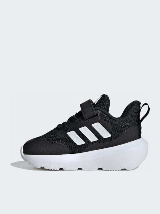 Fortarun 2.0 Αθλητικά Παιδικά Παπούτσια Running με Σκρατς Core Black / Cloud White
