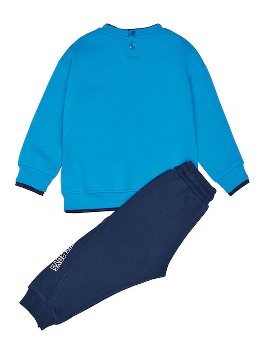 Sprint Kids Sweatpants Set Turquoise