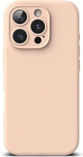 Ringke Silicone Magnetic Back Cover Silicone Pink (iPhone 16 Pro Max)