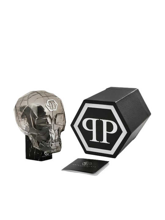 Philipp Plein Rock Couture Men's Watch Battery with Black Leather Strap