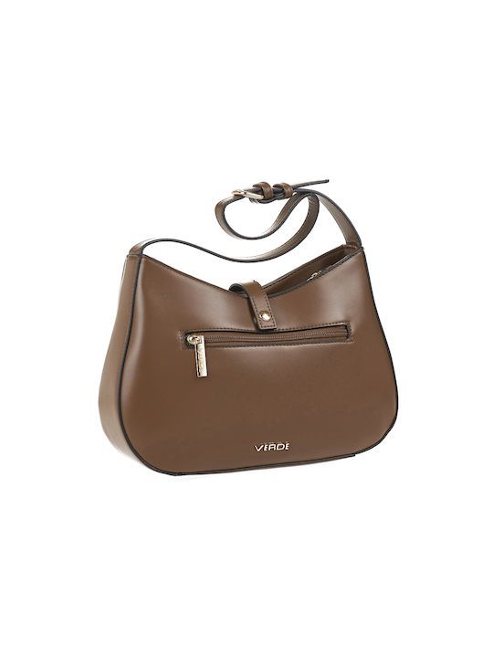 Verde Women's Bag Shoulder Brown