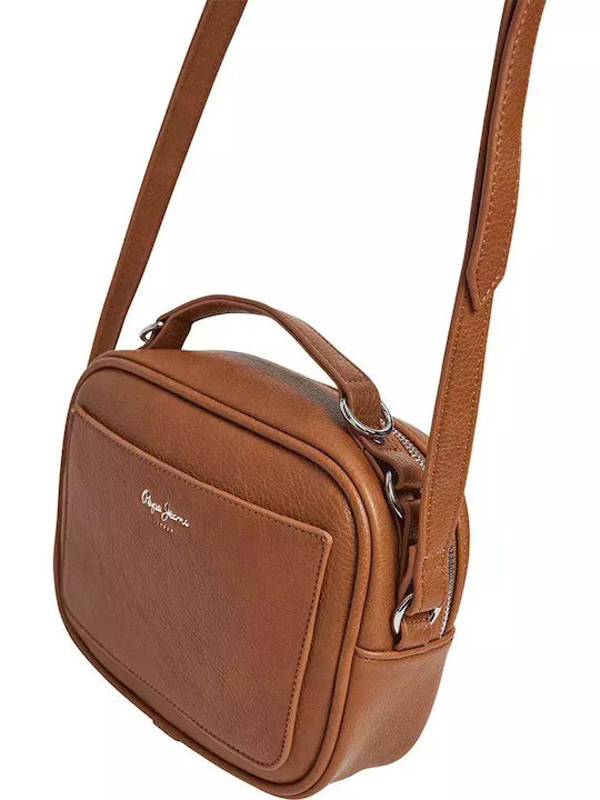 Pepe Jeans Bassy Women's Bag Shoulder Brown