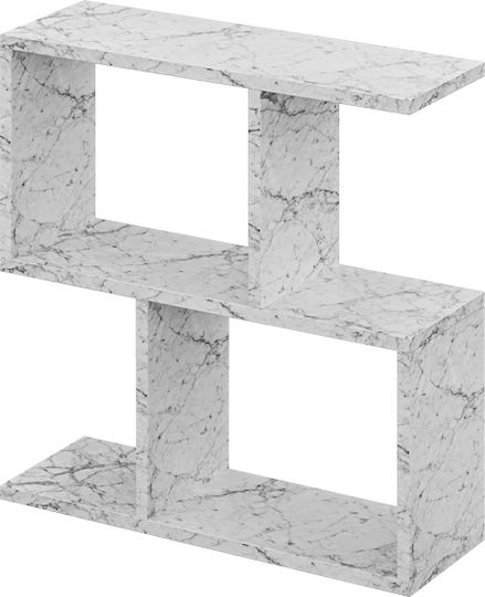 Rechteckig Beistelltisch Homemania Holz Marble B60xT20xH60cm