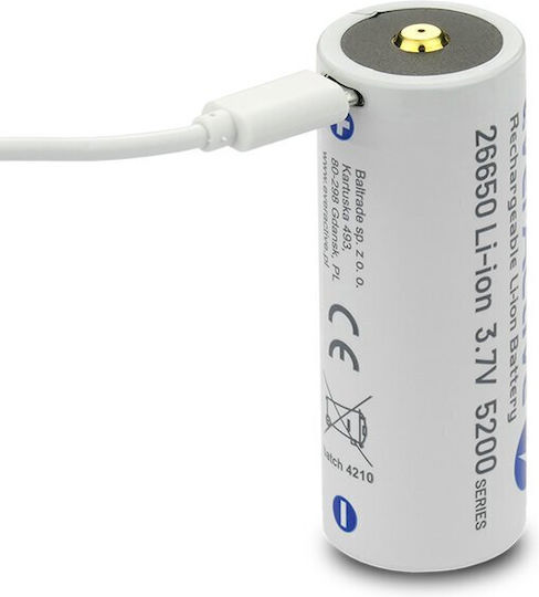 everActive Презареждаща батерия 26650 Li-ion 5200mAh 3.7V 1бр