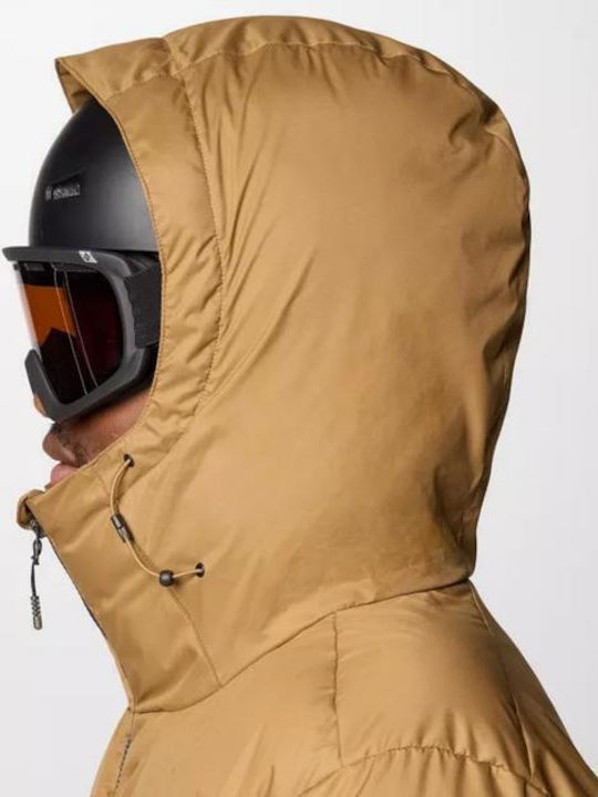 Slope Χειμωνιάτικο Μπουφάν Puffer Brown, White, Black