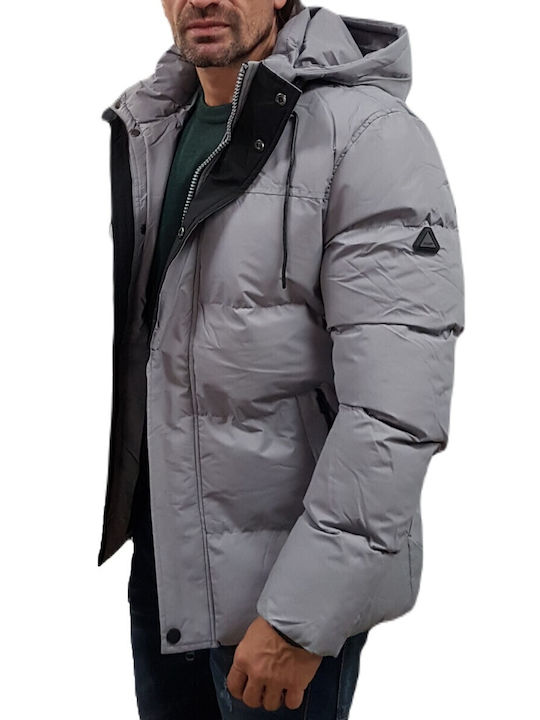 Winter Jacke Grey