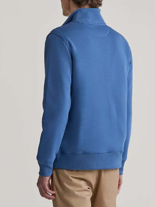 Gant Herren Sweatshirt Jacke Blau