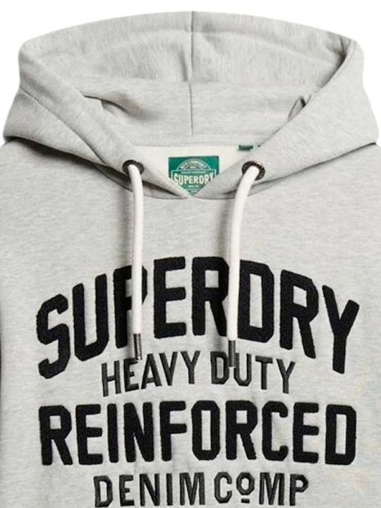 Superdry Script Graphic GRI with Hood