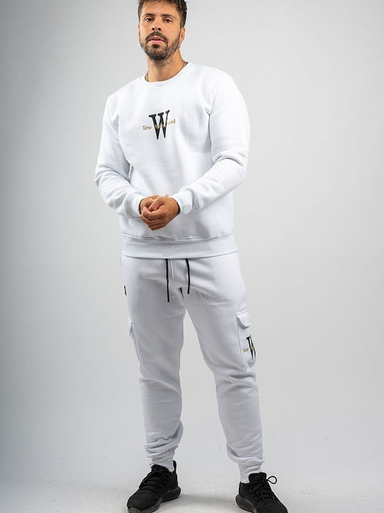 New Wave Men's Sweatshirt white