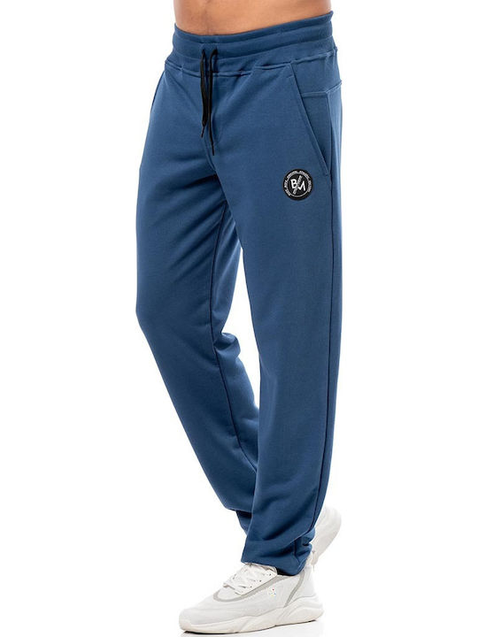 Sweatpants without Elastic Blue