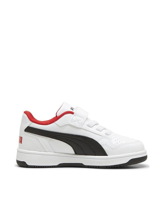 Puma Kids Sneakers with Scratch Red