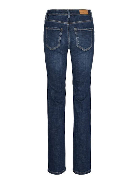 Γυναικείο Jean Παντελόνι σε Ίσια Γραμμή Dark Blue