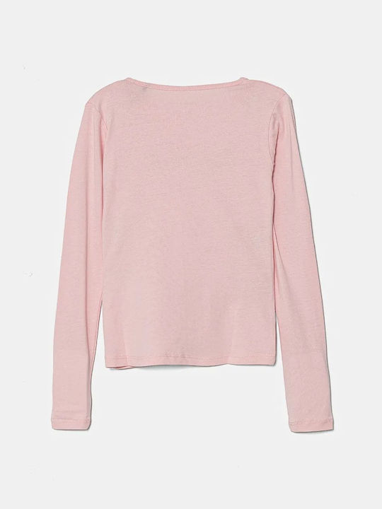 Pepe Jeans Kids Blouse Long Sleeve Pink