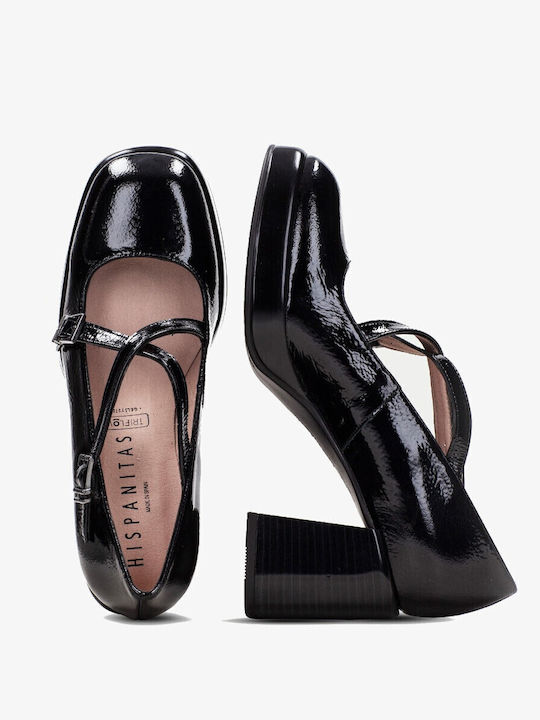 Black Heels with Strap