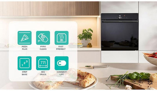 Gorenje Go66e Pizza350c Фурна над плот 77лт Ш59.5см.