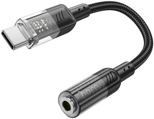 Hoco LS37 Конвертор USB-C мъжки към 3.5mm женски Черен 1бр