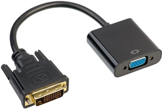 Akyga Конвертор VGA женски към DVI-I мъжки 1 брой AK-AD-50