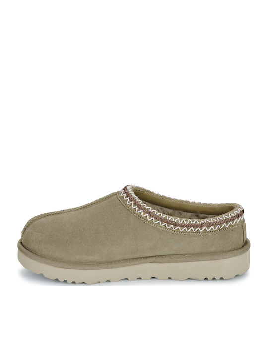 Tasman Winter Women's Slippers with Fur Brown