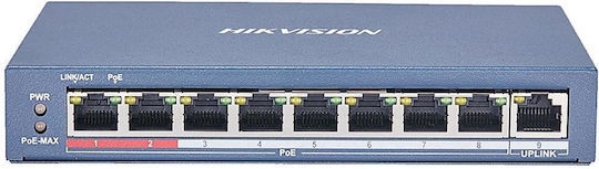 Hikvision Unmanaged L2 Switch with 8 Gigabit (1Gbps) Ethernet Ports