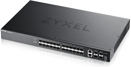 Zyxel Managed L3 PoE+ Switch με 24 Θύρες Gigabit (1Gbps) Ethernet και 4 SFP Θύρες