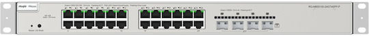 Ruijie RG-NBS5200-24GT4XS-P v1 Управление на L3 PoE Switch с 24 Портове Гигабитови (1Gbps) Ethernet и 4 SFP Портове