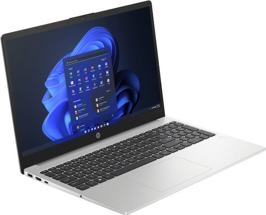HP 250 G10 15.6" IPS FHD (i3-1315U/16GB/512GB SSD/No OS) Turbo Silver (International English Keyboard)