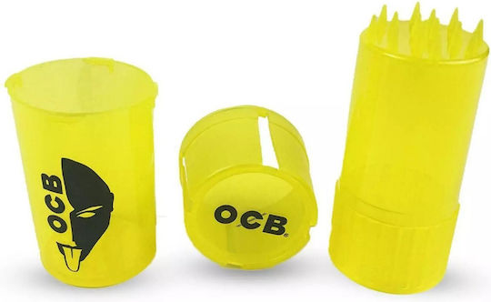 Τριφτησ-grinder Ocb Πλαστικος 40mm 2 1 Κιτρινο