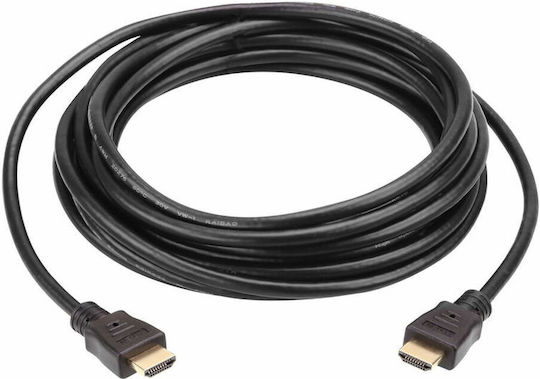 Aten Кабел HDMI мъжки - HDMI мъжки 15м Черен