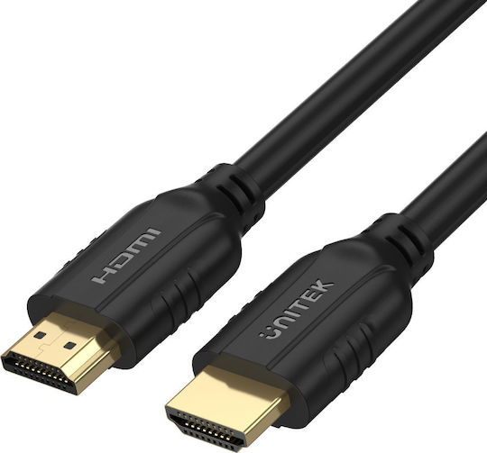 Unitek 4K HDMI 2.0 Premium High Speed 4K 60Hz HDR Cable HDMI Male - HDMI Male 10m Black