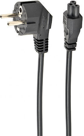 Cablexpert Schuko - IEC C5 Cable 3m Μαύρο PC-186-ML12-3M