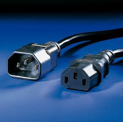 Roline IEC C14 - IEC C13 Kabel 3m Schwarz (19.99.1530)