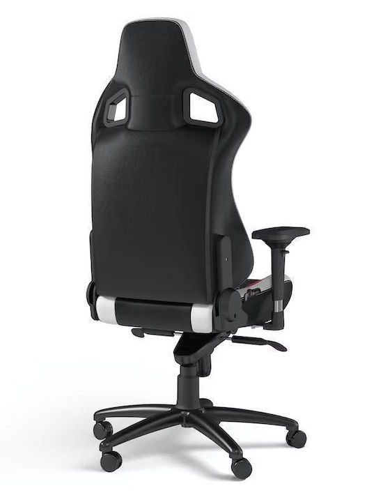 Noblechairs Epic Δερμάτινη Καρέκλα Gaming με Ρυθμιζόμενα Μπράτσα Black/White/Red