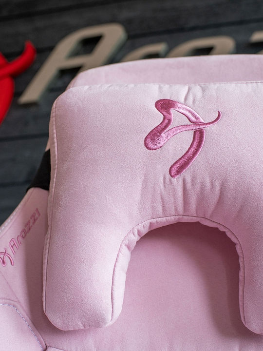 Arozzi Vernazza Supersoft Scaun Gaming cu Brațe Reglabile Pink