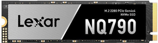Lexar NQ790 SSD 4TB M.2 Type with PCI Express 4.0 Connection PS5 Compatible LNQ790X004T-RNNNG