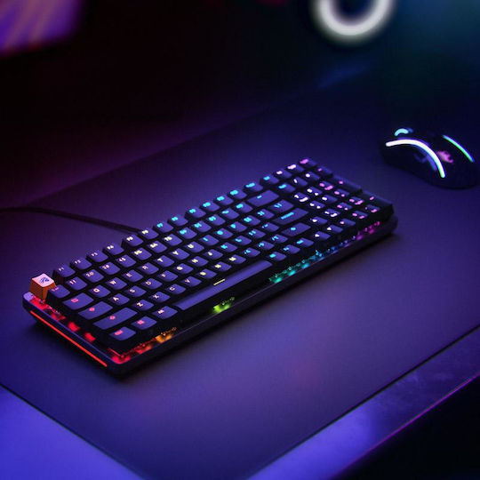 Glorious PC Gaming Race GMMK 2 Gaming Mechanical Keyboard with Glorious Fox switches and RGB lighting (English US)