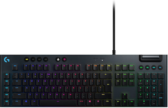 Logitech G815 Lightsync RGB Gaming Mechanische Tastatur mit GL Linear Schaltern und RGB-Beleuchtung (Englisch US)
