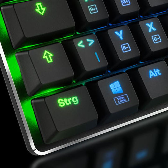 Sharkoon PureWriter TKL RGB Gaming Mechanische Tastatur Tenkeyless mit Kailh Blau Schaltern und RGB-Beleuchtung (Englisch US)