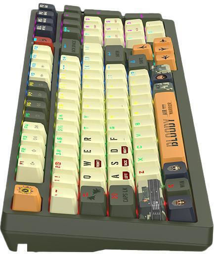 A4Tech Bloody S98 Gaming Mechanische Tastatur mit Benutzerdefiniertes Rot Schaltern und RGB-Beleuchtung (Englisch US) Aviator