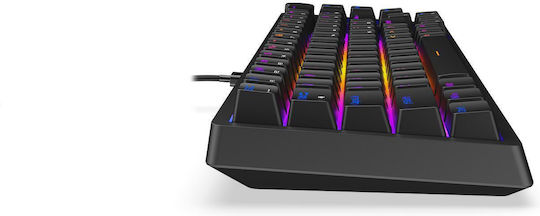 Krux Atax Pro RGB Gaming Mechanical Keyboard Tenkeyless with Outemu Red switches and RGB lighting (English US)