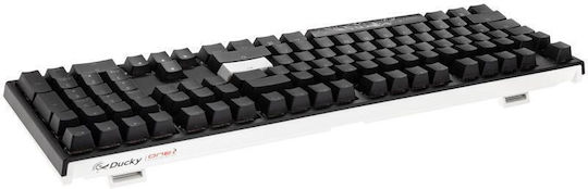 Ducky One 2 Gaming Μηχανικό Πληκτρολόγιο με Cherry MX Red διακόπτες και RGB φωτισμό (Αγγλικό US)