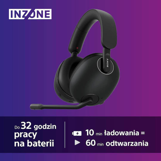 Sony INZONE H9 Wireless Over Ear Gaming Headset with Bluetooth Connectivity for PS4