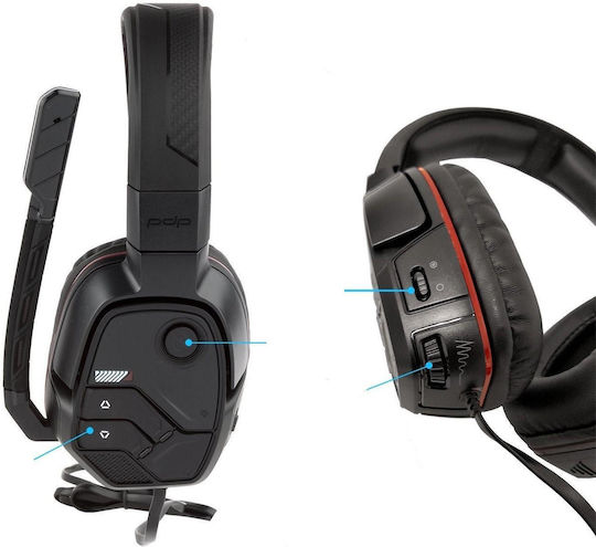 PDP Afterglow LVL 6+ Over Ear Gaming Headset με σύνδεση 3.5mm