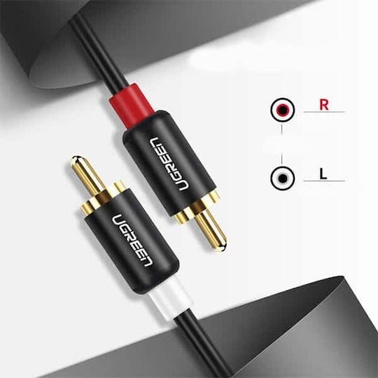 Ugreen Cable RCA male - RCA male 1m 30747