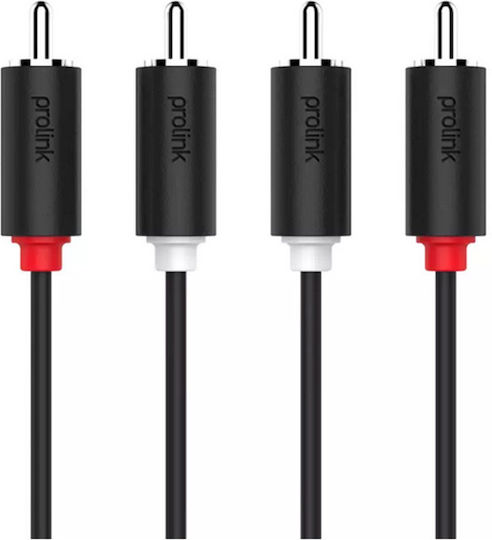 Prolink PB101-0150 Cable RCA male - RCA male 1.5m