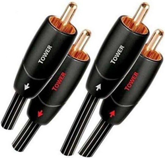 Audioquest Tower Cable RCA male - RCA male 1.5m