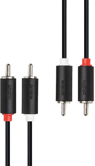 Prolink Cablu RCA De Sex Masculin - RCA De Sex Masculin 5m PB101-0500