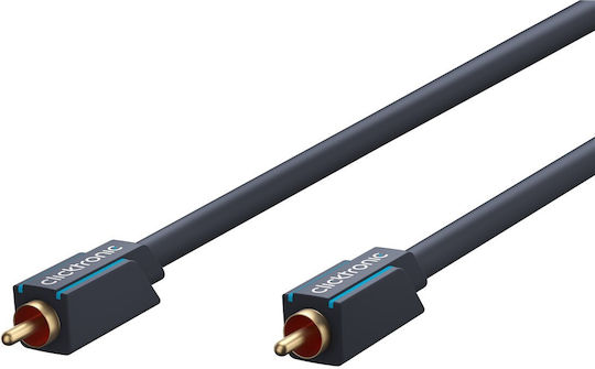 Clicktronic Cable RCA male - RCA female 1.5m 52138