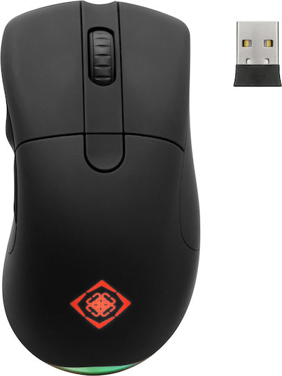 Deltaco DM430 Drahtlos RGB Gaming Gaming Maus 16000 DPI Schwarz