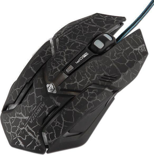 E-Blue Auroza Gaming Ποντίκι 4000 DPI Μαύρο